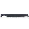 BMW E60 E61 M pack aizmugurējā bampera diffuzors, viena izpūtēja izeja