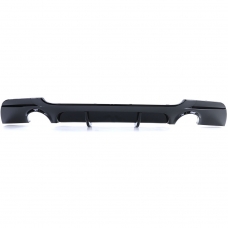 BMW E92/E93 M-pack aizmugurējā bampera difuzors melns/glancēts 335i 335d