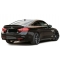 BMW F32/F33/F36 M-performance / M-tech aizmugurējā bampera difuzors melns/glancēts M4 Look