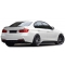 BMW F30 / F31 (11-19) M-performance / M-tech aizmugurējā bampera difuzors, melns/glancēts 335i 340i