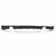 BMW F30 / F31 (11-19) M-performance / M-tech aizmugurējā bampera difuzors, melns/glancēts 335i 340i