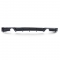 BMW F30 / F31 (11-19) M-performance / M-tech aizmugurējā bampera difuzors, melns/glancēts 335i 340i