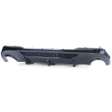 BMW F40 118d, 120d 128ti M sport aizmugurējā bampera difuzors, melns/glancēts