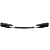 BMW F30/F31 (11-19) M-pack priekšējā bampera spoileris, melns/glancēts