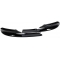 BMW F30/F31 (11-19) M-pack priekšējā bampera spoileris, melns/glancēts