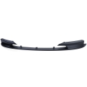 BMW F30/F31 (11-19) M-pack priekšējā bampera spoileris, melns/matēts