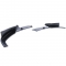 BMW F30/F31 (11-19) M-pack priekšējā bampera spoileris, melns/matēts