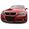 BMW E90 / E91 (05-08) M - pack priekšējā bampera spoileris melns/glancēts