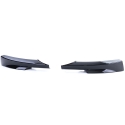 BMW E90/E91 LCI (08-12) M-pack priekšējā bampera spoileri, melni/glancēti