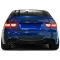 BMW E90/E91 M-pack aizmugurējā bampera difuzors melns/glancēts