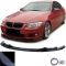 BMW E92/E93 (10-13) priekšējā bampera spoileris melns/glancēts