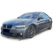 BMW E92 / E93 (06-10) M-tech  bampera uzlikas, melnas/glancētas