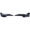 BMW E92 / E93 (06-10) M-tech  bampera uzlikas, melnas/glancētas