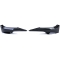BMW E92 / E93 (06-10) M-tech  bampera uzlikas, melnas/glancētas