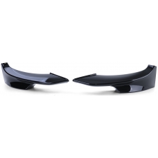 BMW E92 / E93 (10-13) M-tech  bampera uzlikas, melnas/glancētas