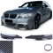 BMW E90/E91 LCI (08-12) M-pack priekšējā bampera spoileri, karbona/glancēti