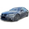 BMW E92 / E93 (06-10) M-tech  bampera uzlikas, melnas/matētas