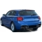 BMW F20 F21 (11-15) M135i M sport aizmugurējā bampera difuzors, melns/glancēts