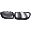 BMW F10/F11 (10-16) priekšējās restes, melnas, glancētas