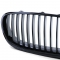 BMW F10/F11 (10-16) priekšējās restes, melnas, glancētas