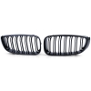 BMW GT F34 (13-20) priekšējās restes, melnas glancētas, dubultās