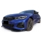 BMW G20 (19-22) restes dubultās + priekšējā bampera spoileris + sliekšņu uzlikas + aizmugurējā bampera difuzors + bagažnieka spoileris - melns/glancēts