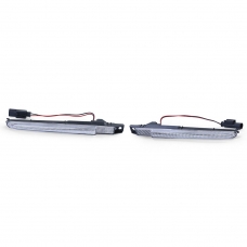 BMW M Coupe E82 M5 F10 X5M E70 X6M E71 LED sānu pagriezieni, balti