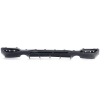 BMW F34 GT (13-21) M-pack aizmugurējā bampera difuzors melns/glancēts 340i
