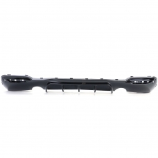 BMW F34 GT (13-21) M-pack aizmugurējā bampera difuzors melns/glancēts 340i