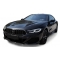 BMW G14/G15/G16 priekšējās restes melnas/glancētas dubultās