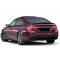 BMW F10 / F11 M-performance / M-tech aizmugurējā bampera difuzors melns glancēts