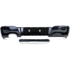 BMW F20 F21 (11-15) 120d 125i 125d M sport aizmugurējā bampera difuzors, melns/glancēts