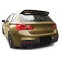 BMW F20 F21 (15-19) 120i 120d 125i 125d M sport aizmugurējā bampera difuzors, melns/glancēts
