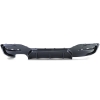 BMW F20 F21 (15-19) 120i 120d 125i 125d M sport aizmugurējā bampera difuzors, melns/glancēts