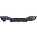 BMW F20 F21 (15-19) 120i 120d 125i 125d M sport aizmugurējā bampera difuzors, melns/glancēts