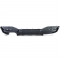 BMW F20 F21 (15-19) 120i 120d 125i 125d M sport aizmugurējā bampera difuzors, melns/glancēts