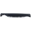 BMW E60 E61 M pack aizmugurējā bampera diffuzors, viena izpūtēja izeja melns/glancēts