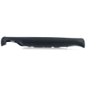 BMW E60 E61 M pack aizmugurējā bampera diffuzors, viena izpūtēja izeja melns/glancēts