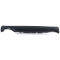 BMW E60 E61 M pack aizmugurējā bampera diffuzors, viena izpūtēja izeja melns/glancēts