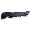 BMW F20 F21 (11-15) 114D 116D 118D 120D 114i 116i 118i M sport aizmugurējā bampera difuzors, melns/matēts