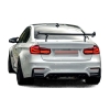 BMW F30 (11-18) spoileris uz bagāžnieka GTS Performance melns/glancēts
