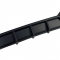 BMW F12 / F13 / F06 aizmugurējā bampera difuzors melns matēts 640d 640i