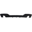 BMW F12 / F13 / F06 aizmugurējā bampera difuzors melns glancēts 640d 640i