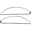 BMW G20 Shadow line logu līstes, melnas/glancētas
