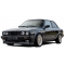 BMW E30 (87-94) priekšējā bampera moldingi melni/glancēti