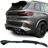 BMW X5 G05 jumta spoileris melns/glancēts