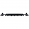 BMW X4 F26 (14-18) aizmugurējā M-pack bampera difuzors + spliteri melns/glancēts