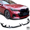 BMW G60/G61 (23-...) priekšējā M pack bampera spoileris Perfomance style melns/glancēts