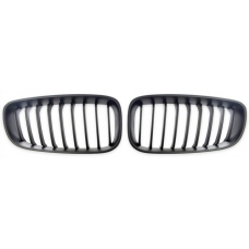 BMW GT F34 (13-20) priekšējās restes melnas/matētas