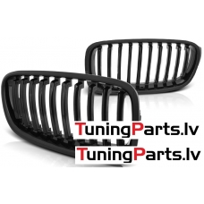 BMW F30/F31 (11-18) priekšējās restes melnas/glancētas